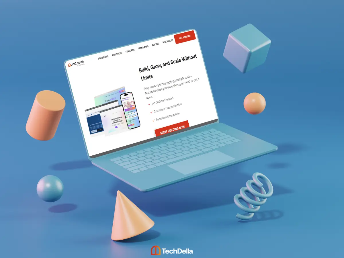 Techdella website builder