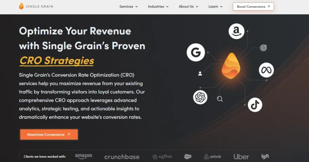 Single grain CRO Agency