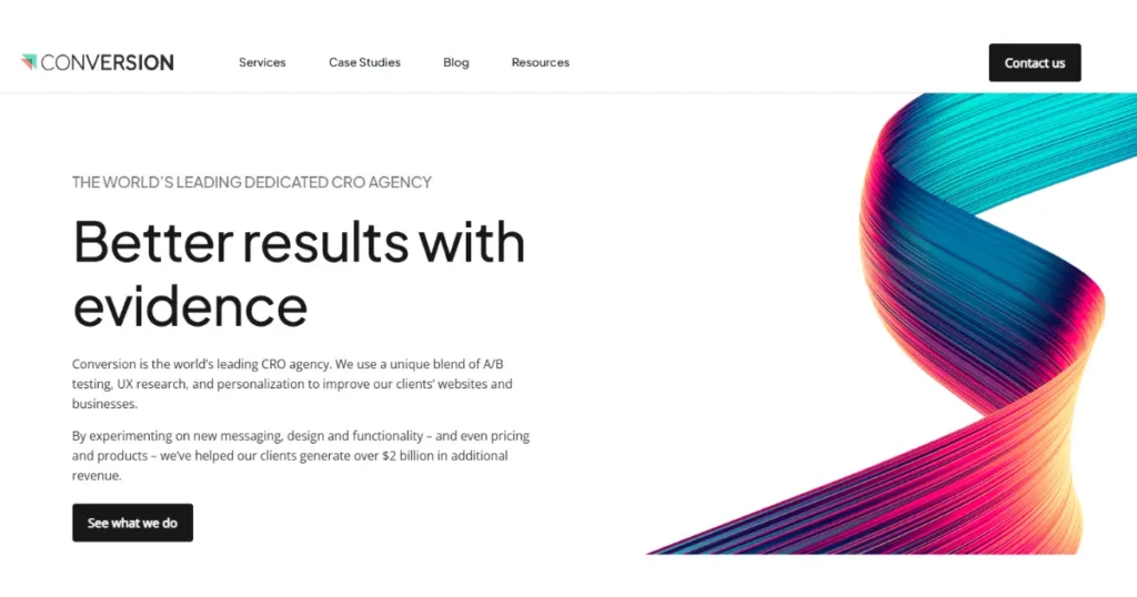 conversion CRO Agency