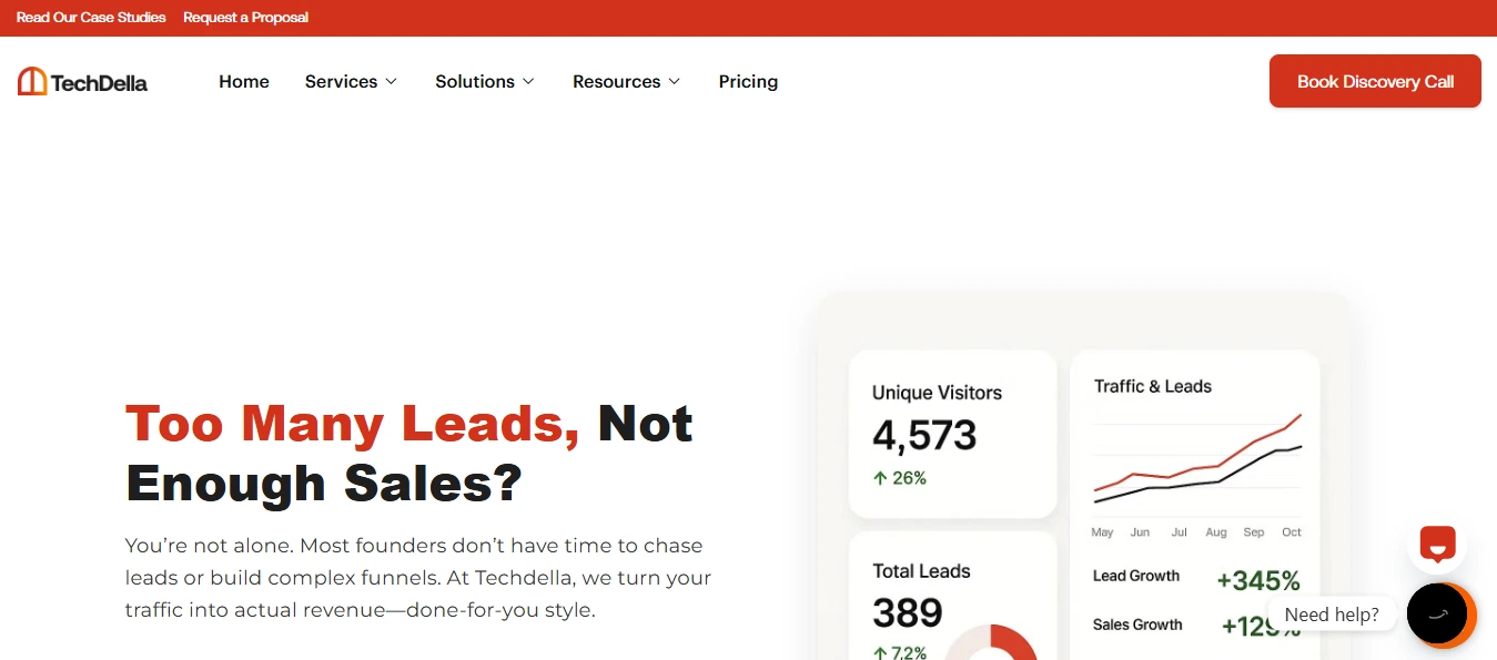 Techdella Homepage