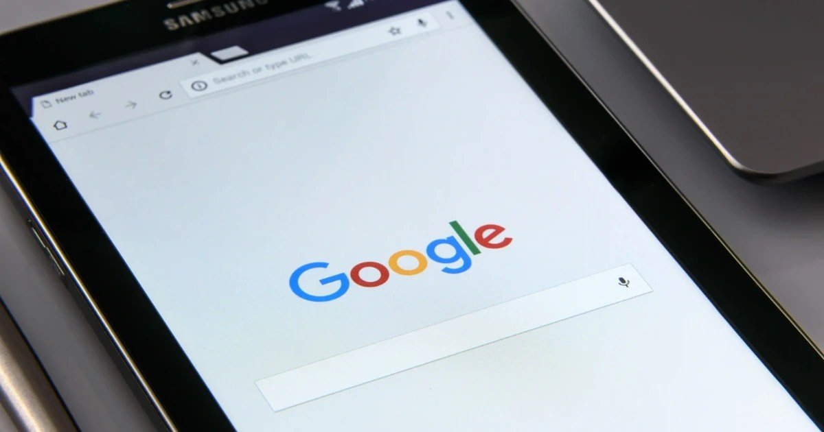 Picture of Google search bar.